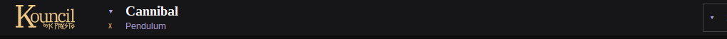 The track and its target in the header